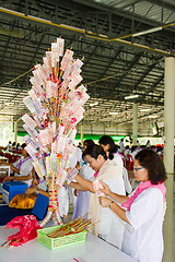 Image showing UBONRATCHATHANI - JULY 28: 