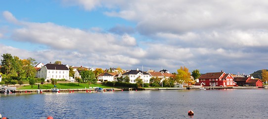 Image showing Lillesand Port