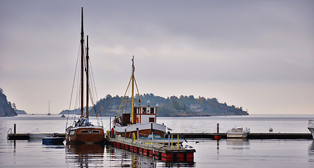 Image showing Lillesand port