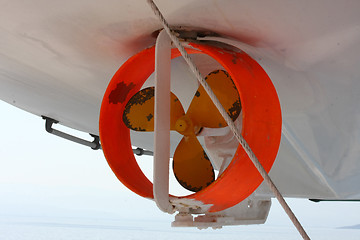 Image showing Ship's propeller