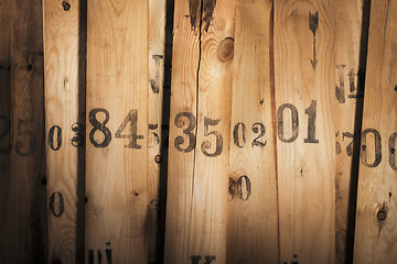 Image showing Old Numbers