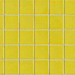 Image showing Yellow Tiles. Seamless Texture.