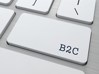 Image showing B2C - Business Concept.