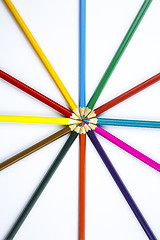 Image showing colored pencils