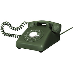 Image showing Old Phone