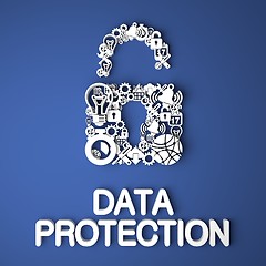 Image showing Data Protection Concept.