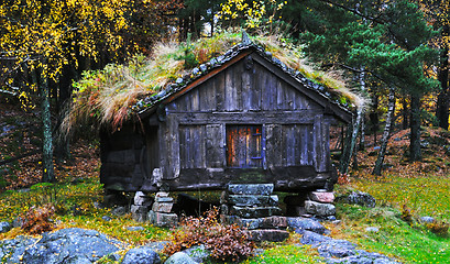 Image showing Old storehouse