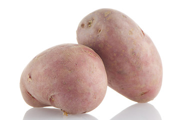 Image showing Red potatoes