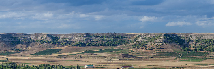 Image showing Landscape of Valladolid Province