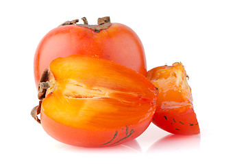 Image showing Ripe persimmons