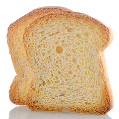 Image showing Golden brown toast