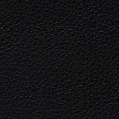 Image showing Black leather 