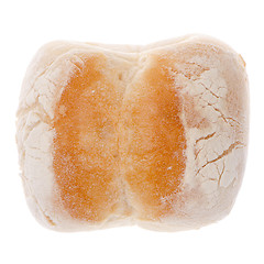 Image showing White wheat round bread 