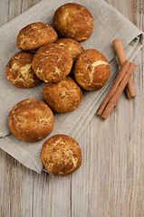 Image showing Cinnamon cookies