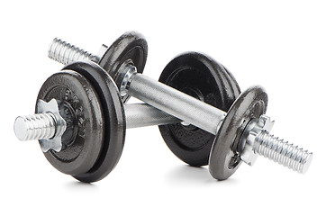 Image showing Dumbbell weights