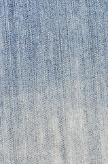 Image showing Jeans fabric texture