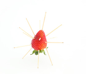 Image showing strawberry bomb