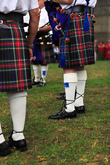 Image showing Sydney, Australia -January 26, 2013: Scottish Bagpipe Band plays