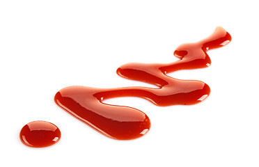 Image showing strawberry sauce