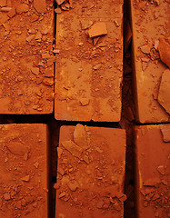 Image showing Damaged bricks
