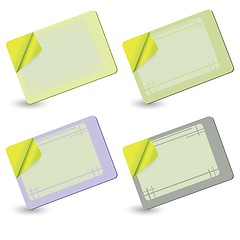 Image showing cards on white background