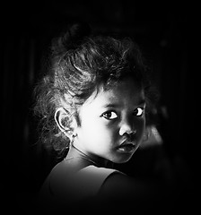 Image showing Rural Khmer girl