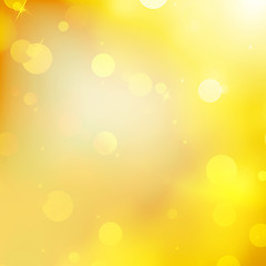 Image showing Glittery gold Christmas background. EPS 10