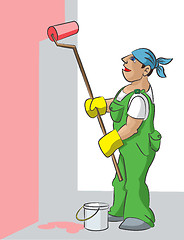 Image showing House-painter