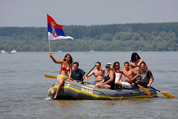 Image showing Great Zemun Regatta