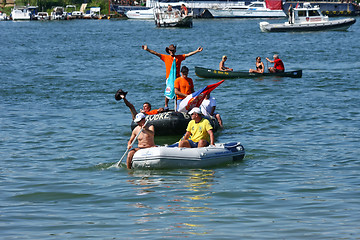 Image showing Belgrade regatta 2011.