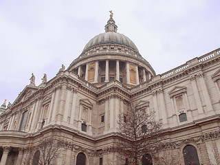 Image showing St Paul Cathedral London