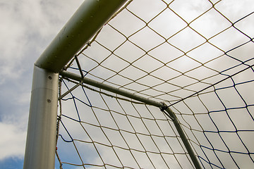 Image showing Football goal