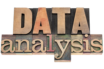 Image showing data analysis in wood type