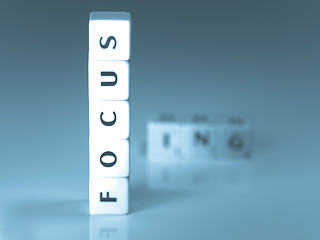 Image showing Focus concept