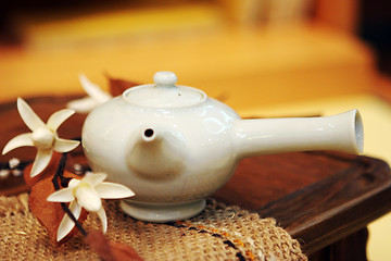 Image showing Asian tea pot