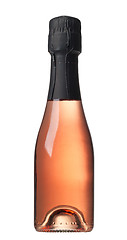 Image showing bottle of pink sparkling wine