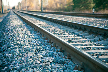 Image showing Railroad tracks