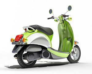 Image showing Scooter close up