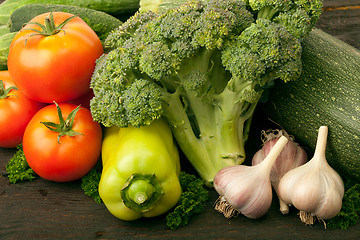 Image showing Fresh vegetables