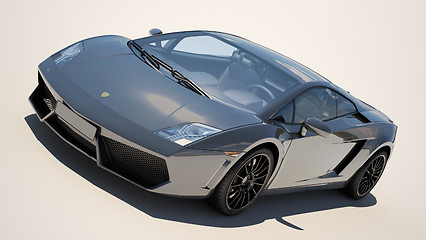 Image showing Supercar on a light background