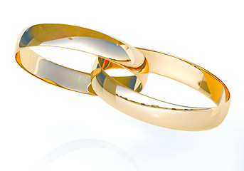 Image showing Wedding rings