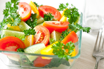 Image showing Fresh vegetables