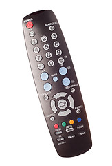 Image showing TV remote isolated