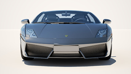 Image showing Supercar on a light background