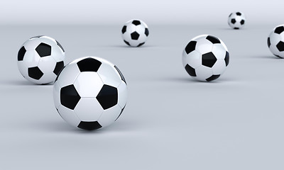 Image showing Football background