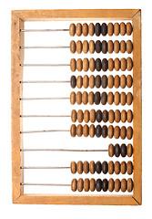 Image showing Old wooden abacus