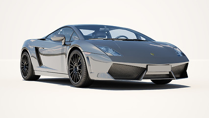 Image showing Supercar on a light background