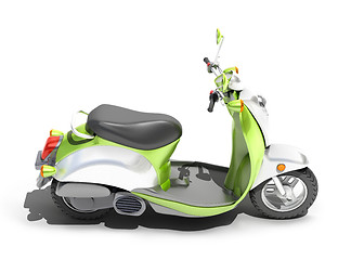 Image showing Scooter close up