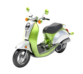 Image showing Scooter close up