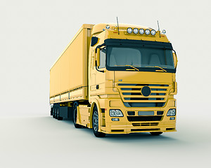 Image showing Truck on a light background